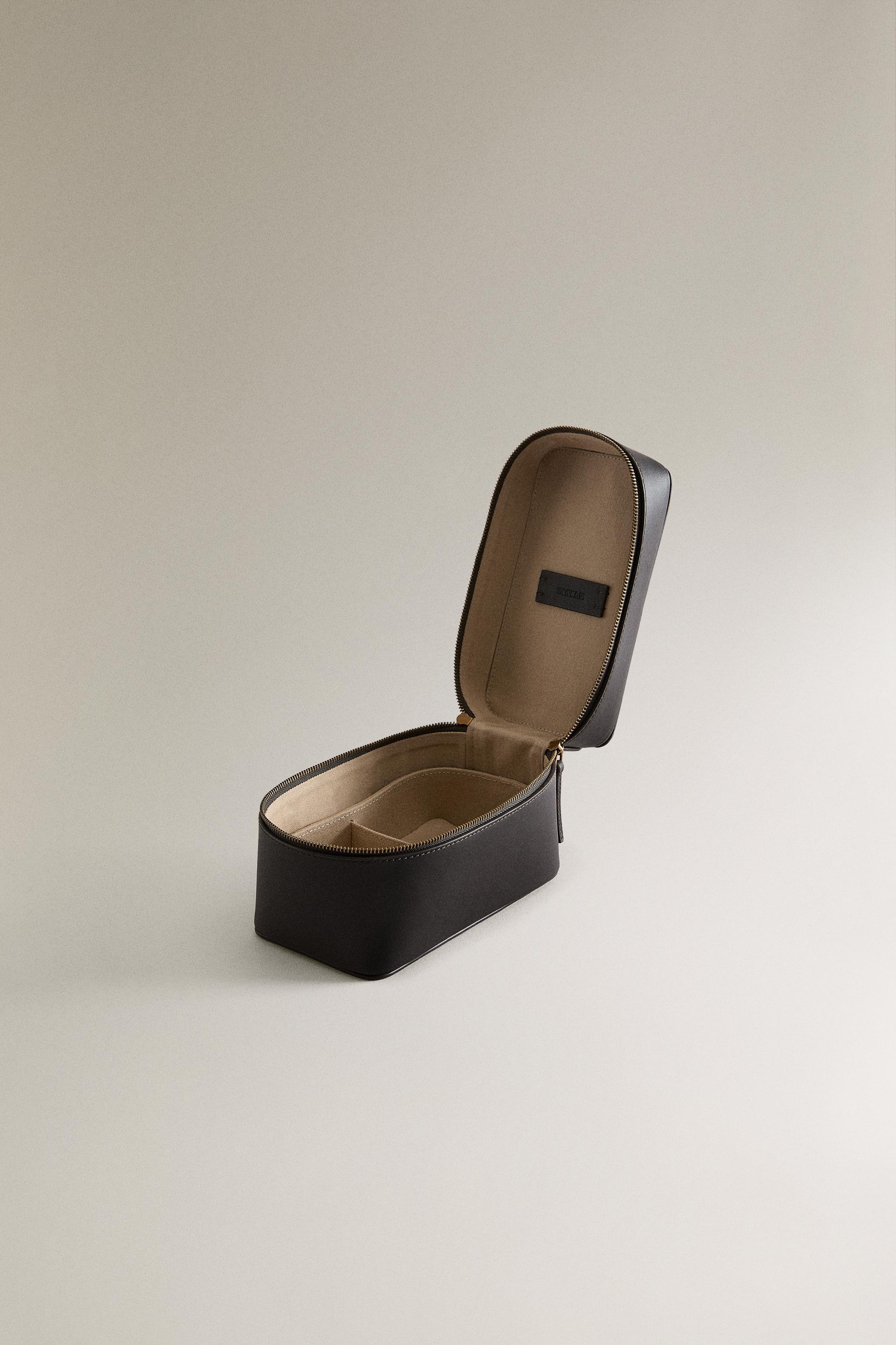 TRAVEL LEATHER JEWELRY BOX